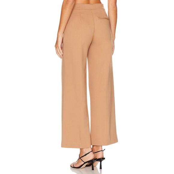 SPANX Perfect Button Ponte Pant Toffee Wide Leg High Rise Pull On Women's S - Picture 13 of 13